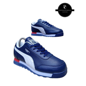 Puma Jogger Leather - Navy Blue